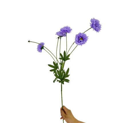 GNW Purple Artificial 7-head Poppy HD-05
