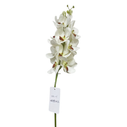 GNW White Artificial Vanda Orchids Real Touch XM-01