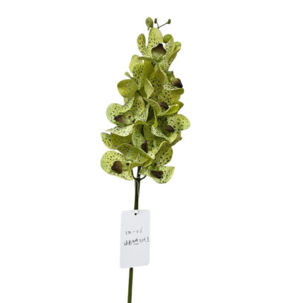 GNW Green Artificial Vanda Orchids Real Touch XM-06