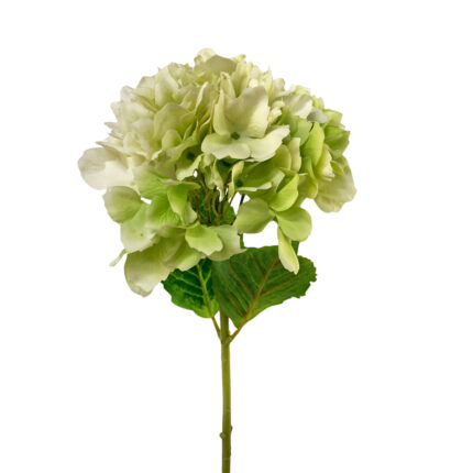 GNW Green Artificial Single Hydrangea Real Touch XS-09