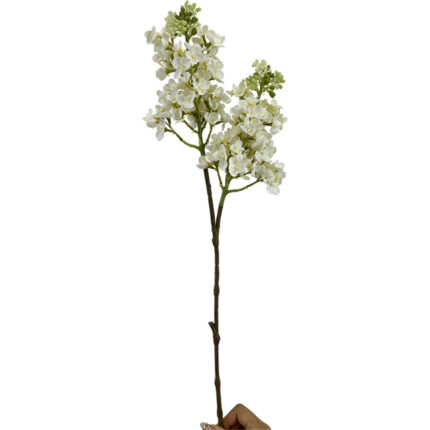 GNW White Artificial 2-head Hydrangea Real Touch GYX-70