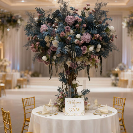 High Quality Artificial Blossom Tree With Silk Flower Centerpieces Event Decoration