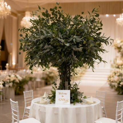 Premium Artificial Cherry Blossom Tree And Flower Centerpieces For Hotel Decoration