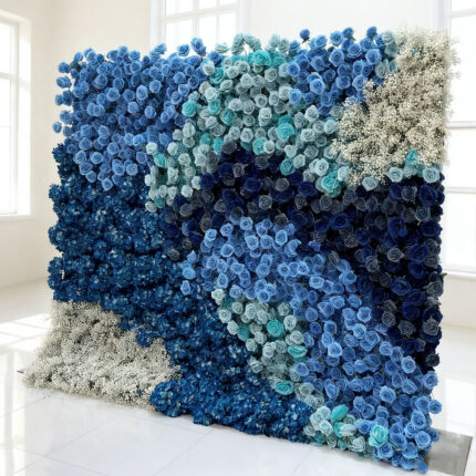 Factory Direct Sale Wholesale Artificial Flower Wall for Wedding Decoration Cheap