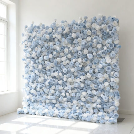 Direct sales Wholesale Artificial Flower Wall for Wedding Decoration from China