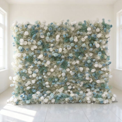 Factory Price Wholesale Artificial Flower Wall for Wedding Decoration Low MOQ