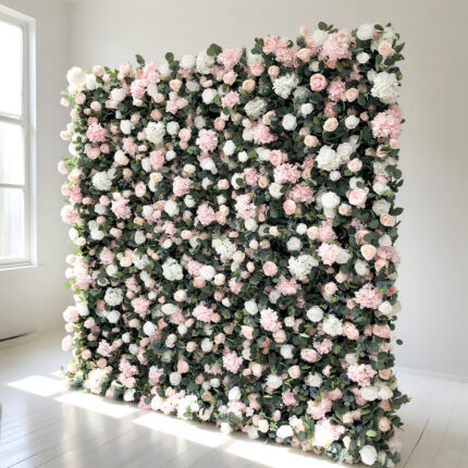 New Product ldeas for 2026 Bespoke Artificial Flower Wall Panel Wedding Decoration