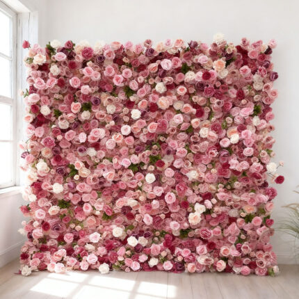2026 NewInnovations in Fire Retardant Artificial Flower Wall Panel for Safe Wedding Decoration