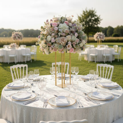 Wholesale Artificial Floral Centerpieces for Wedding, Custom Colors & Styles, Premium Wedding Flowers Decorations