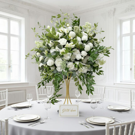 Elegant Wedding Flowers Decorations and Centerpieces Set, Artificial but Real Look, Support Customize