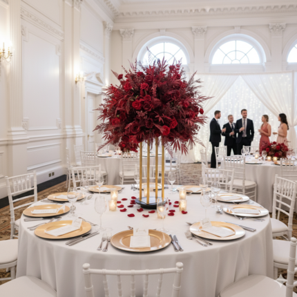 Factory Direct Custom Wedding Table Centerpieces, Real Touch Artificial Flowers, Luxurious Decorative Arrangements