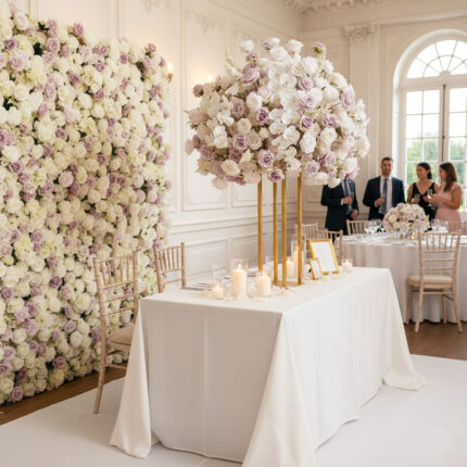 Custom Design Wedding Decoration Table Runner Centerpieces for Special Events