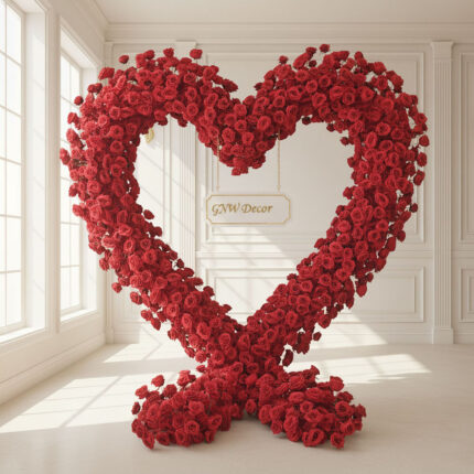 Custom Wholesale Wedding Decoration Flower Arch Artificial Blooms Wedding Arch Arrangements