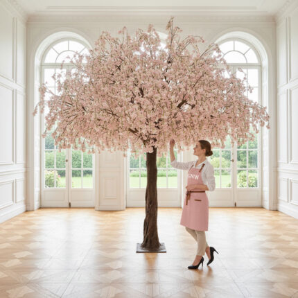 Wholesale Price Artificial Sakura Tree With Modern Flower Centerpieces For Events