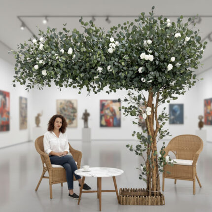 Wholesale Price Artificial Sakura Tree With Silk Flower Centerpieces For Events