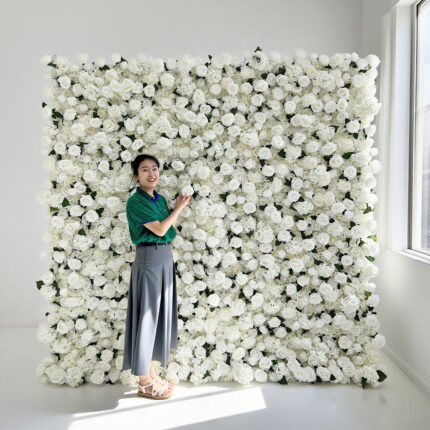Wholesale Of New Features 2026 Waterproof Artificial Flower Wall for Wedding