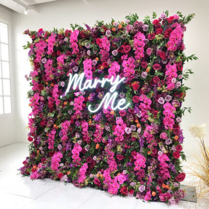 Wholesale Hot Style Artificial Flower Wall for Wedding and Baby Shower Decoration