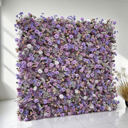 Wholesale New Innovations in Rollable Artificial Flower Wall for Wedding Decor Party Display