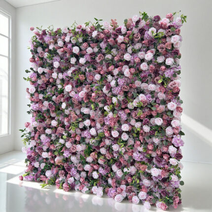 Wholesale High Quality Stock Available Artificial Flower Wall for Wedding Decoration