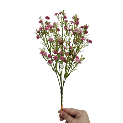 GNW Rose Red Artificial Baby's Breath MYZ-98