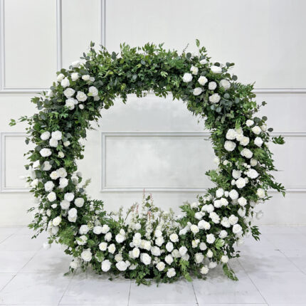 High Quality Artificial Flower Wedding Arch Backdrop Wedding Decoration With Free Shipping