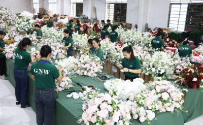 artificial flower suppliers GNW decor