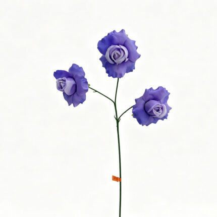 Deep purple Artificial Rose Silk CR-124