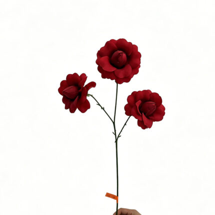Red Artificial Rose Silk HXG-13-1