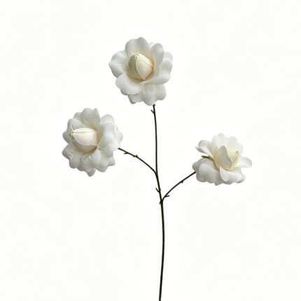 Ivory Artificial Rose Silk HXG-11-1