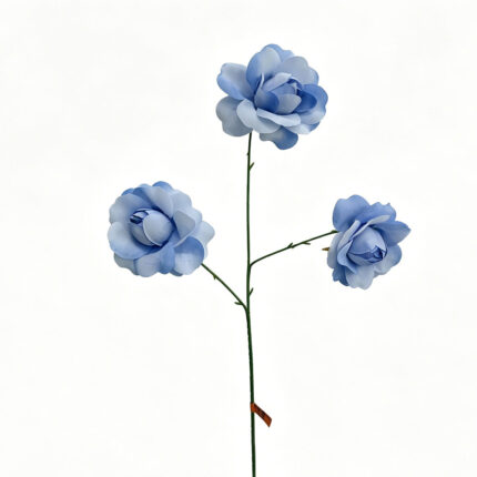 Blue Artificial Rose Silk HXG-14-1