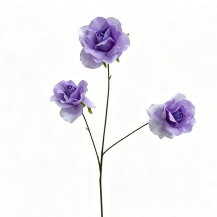 Purple Artificial Rose Silk RZ-06