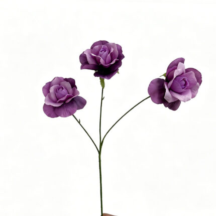 Deep purple Artificial Rose Silk RZ-11